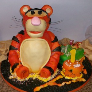 gâteau Tigger / Tigger cake