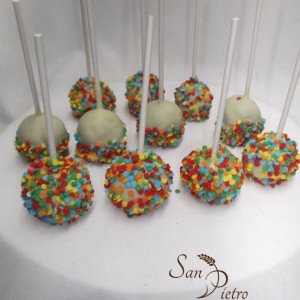 cake pops coloré / Colorful cake pops