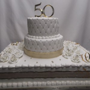 gâteau 50ieme Anniversire / 50th Wedding cake