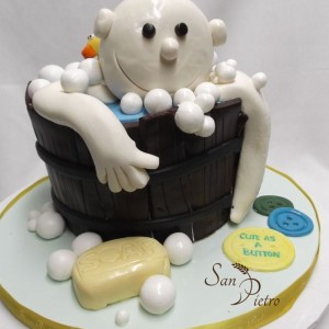 Gâteau baignoire bébé /Baby Bath Cake