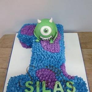 1st Birthday Monster Cake