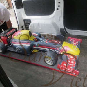 Redbull F1 Car Cake