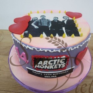 Arctic Monkeys Cake