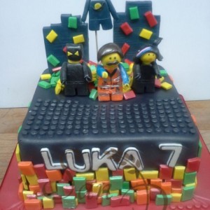 Lego Movie Cake