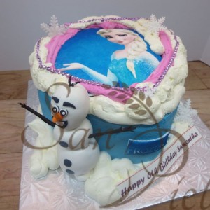 Frozen Cake and Olaf for Samantha