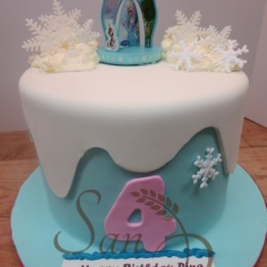 Garden Theme Cake