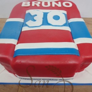 Montreal Canadiens Shirt Cake