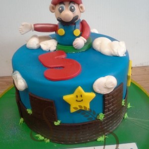 Super Mario Cake for Giuliano