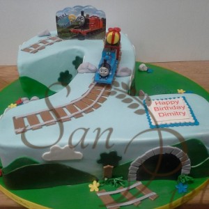 Thomas the Train Cake