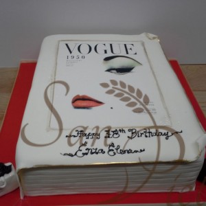 Vogue Mag Cake