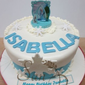 Frozen Isabella Cake