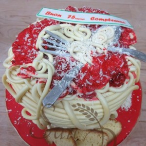 Spaghetti Cake