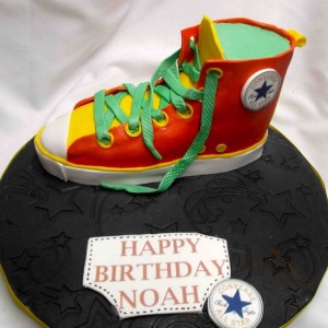 gâeau chaussures converse / Converse Shoe cake