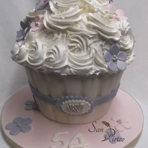 Cupcake gâteau / Cupcake cake with Rosettes