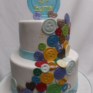 Mignon comme un gâteau de bouton / Cute as a button cake