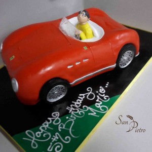 gâteau Ferrari / Vintage Ferrari cake