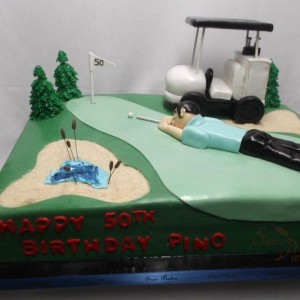 gâteau de golf pour Pino / Golf cake for Pino