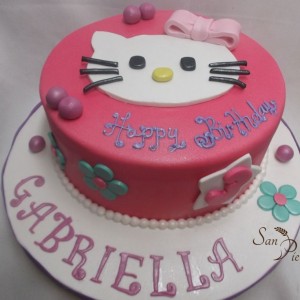 gâteau Hello Kitty pour Gabriella / Hello Kitty for Gabriella cake