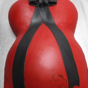 gâteau maman ventre / Mommy Belly cake