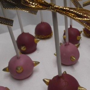 cake pops pointes / Spike Cake Pops