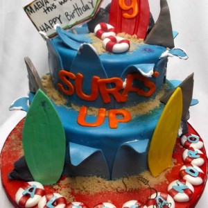 gâteau Surfs Up / Surfs Up Cake