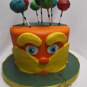 gâteau le Lorax / The Lorax cake