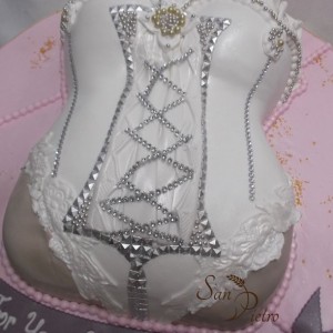 Blanc diamant Corset / White Diamond Corsette