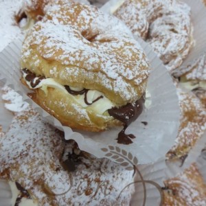 Zeppoles with Ricotta and Nutella