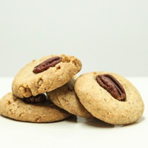 Biscuits au pecans / Pecan butter cookies