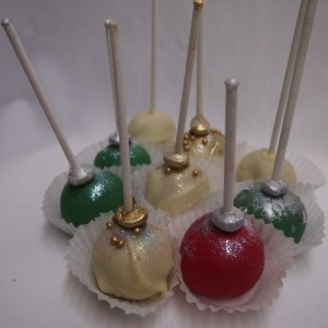 Christmas Cake Pops 1.50$ ch