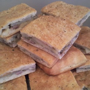 Patato Sausage Onion Stuffed Pizza Patato Sausage Onion Stuffed Pizza
