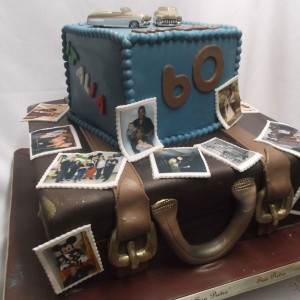 Valise de memoire/ suitcase-cake memory